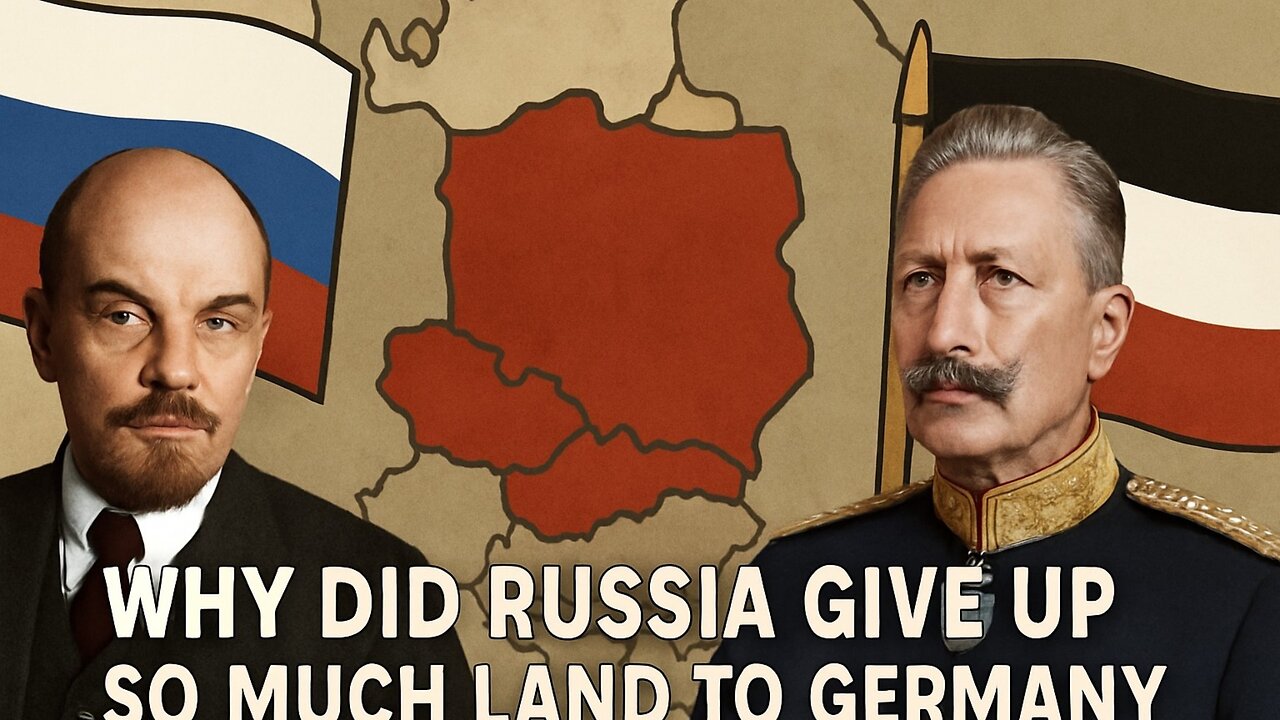 Russia has lost a lot of territory to Germany.