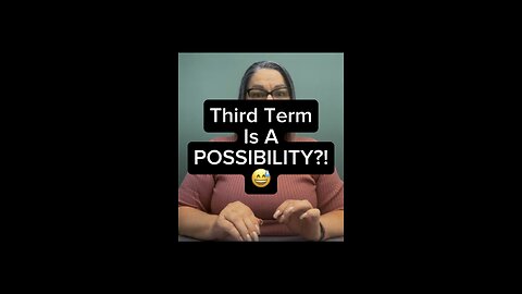 Third Term Is A Possibility! 😍