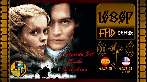 Descargar La Leyenda Del Jinete Sin Cabeza - (Sleepy Hollow) |1080p - REMUX| Latino - English