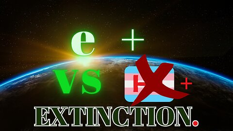 TRANShumanism is EXTINCTION, e + be.free #exohumanism, babee..