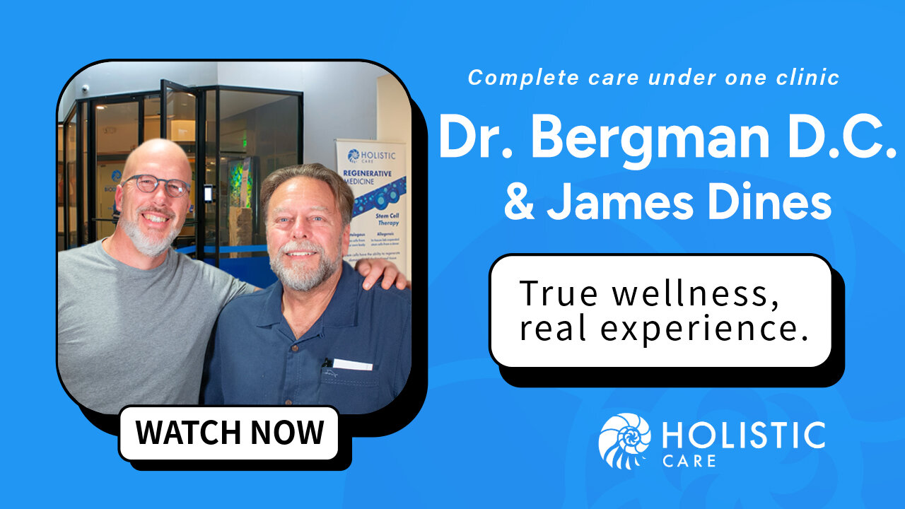 Dr. B & James Dines - My Wife Saw How I Was and Decided to Come Too