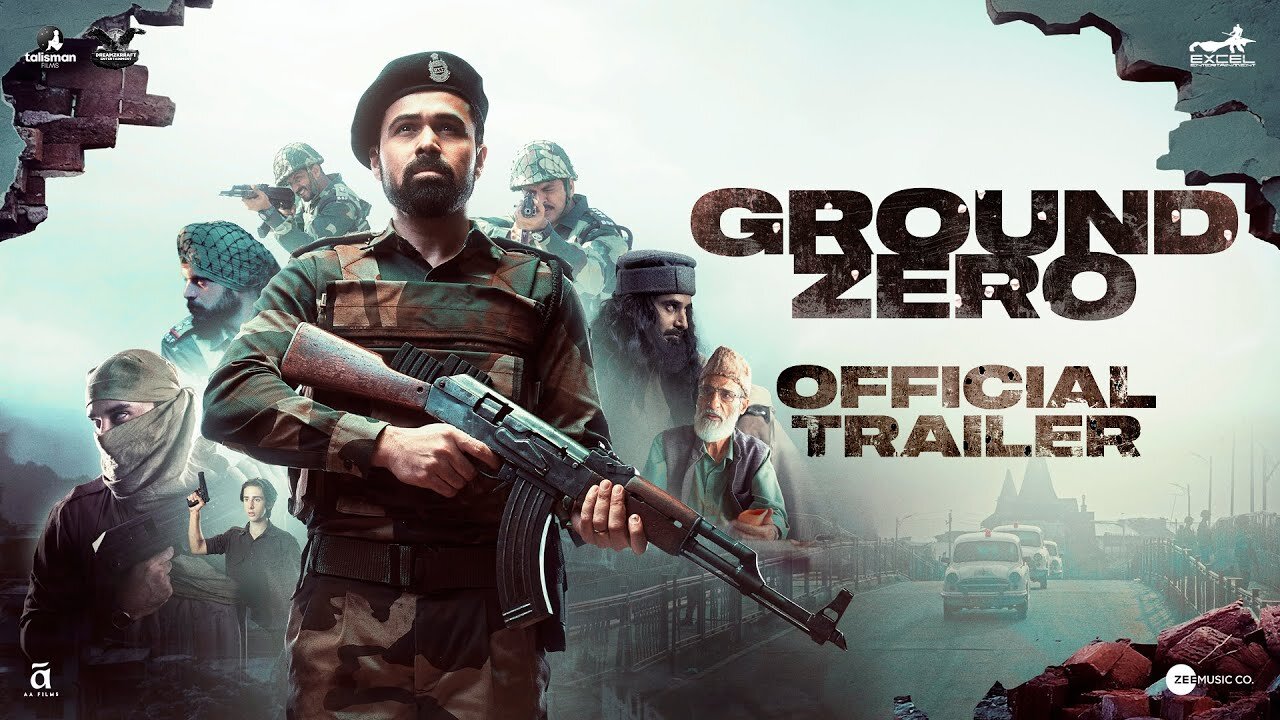 Ground Zero | Official Trailer | Emraan Hashmi | Sai Tamhankar | Zoya Hussain