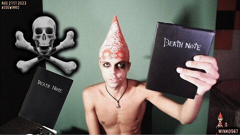 Unboxing My New DEATH NOTE _ Death Curse Book (Aug 21st 2023) _ Joe Winko