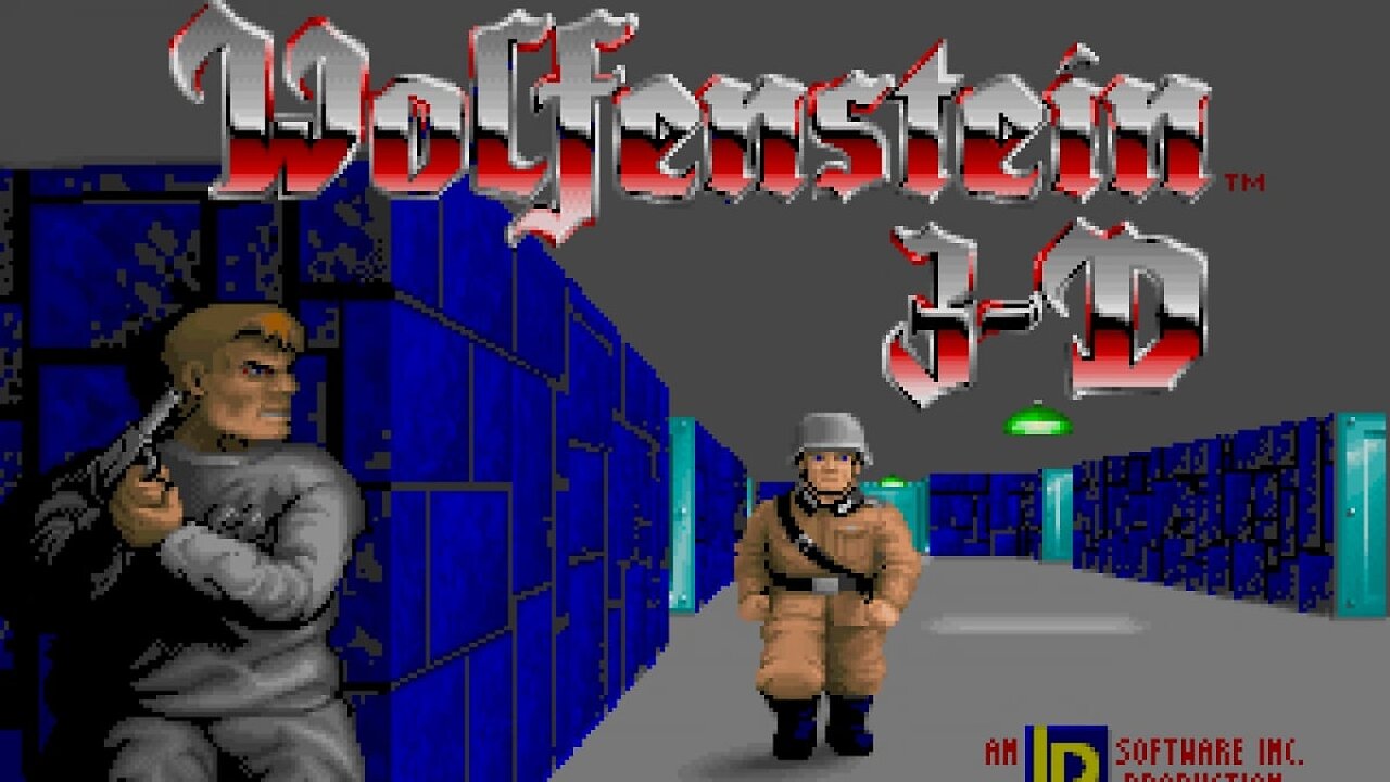 Brutal Wolfenstein 3d Episode 3 Floor 9 Die, Führer, Die Full Fight with Adolf Hitler