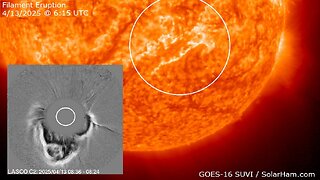 Potential Incoming CME / Geomagnetic Storm Watch - Strengthening Storm in the Upper Great Lakes