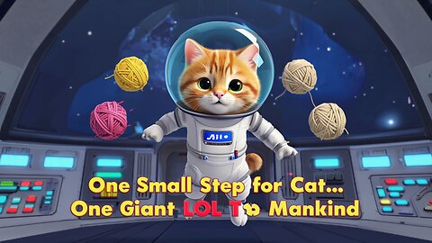 Astrokitty’s First Space Mission Gone Hilariously Wrong! 🚀😹