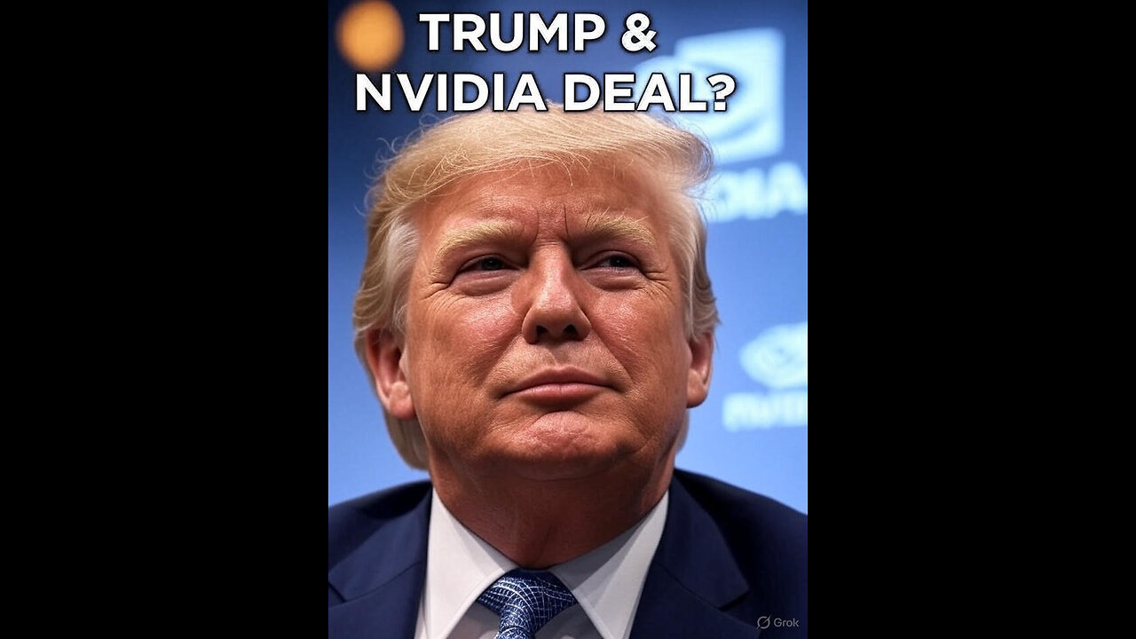 🚨 Trump’s Big Move? Nvidia Chip Sales to China on the Table! 🇺🇸🇨🇳💻