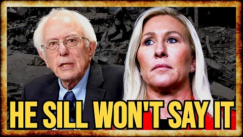 Bernie STILL REFUSES 'Genoc*de' Label, EVEN AFTER MTG Uses It