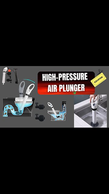 High-Pressure Air Plunger