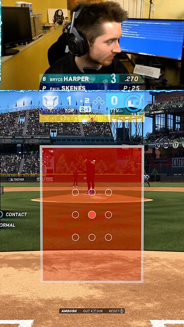 Bryce Harper hits the hardest exit velocity in MLB THE SHOW 25