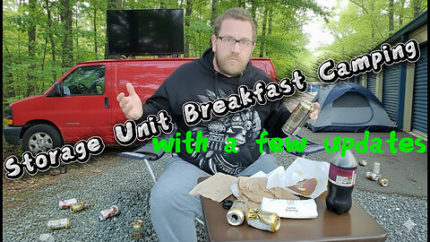 Storage Unit Breakfast Camping [with a few updates]