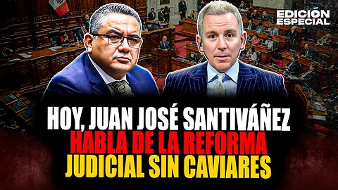 #EnVivo Juan José Santiváñez en el programa: Habla de la reforma total del sistema de justicia