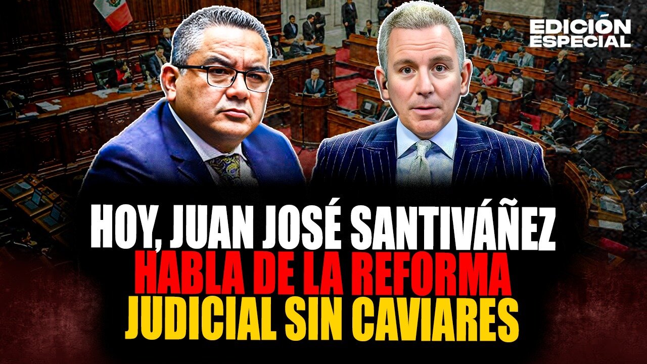 AGO 29 - Juan José Santiváñez en el programa: Habla de la reforma total del sistema de justicia