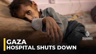 Gaza_s Al Awda Hospital goes out of service for the first time in 600 days of war
