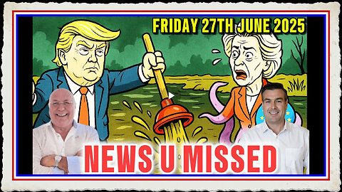 CHARLIE WARD DAILY NEWS WITH CHARLIE WARD PAUL BROOKER FRIDAY 27TH JUNE 2025