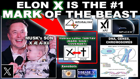 Elon's X = MARK (of the Beast) The Spot