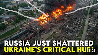 The Unreported Truth: Russian Missiles Crippled Ukrainian Railway Hub – Everything Changes!