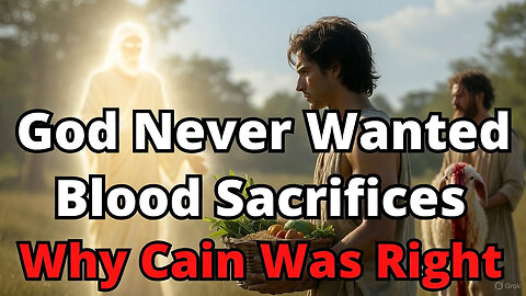 God Never Wanted Blood Sacrifices- Why Cain Was Right