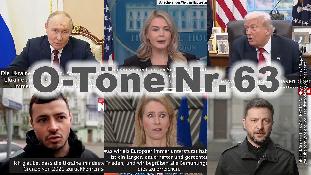 „Entweder so oder gar nicht“ – O-Töne zum neuen „Friedensplan“ für die Ukraine | NDS