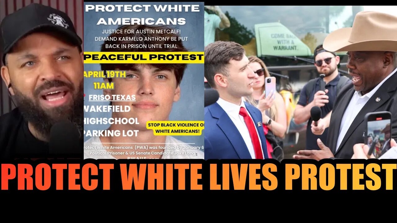 Austin Metcalf's Father GOES OFF ON "Protect White Lives" Rally FOUNDER USING his Son’s Likeness