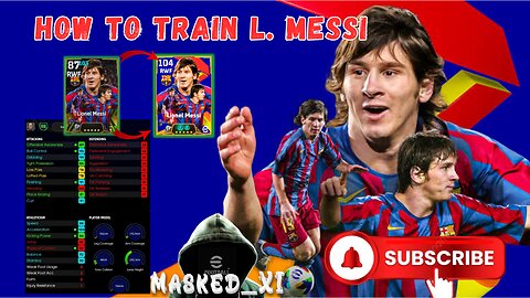How I Trained 19-Year-Old Messi to a 104-Rated Player! 🔥 | eFootball 2025 | Best Training Tips!