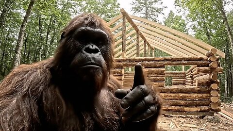 Bigfoot VLOG – Building a Log Cabin
