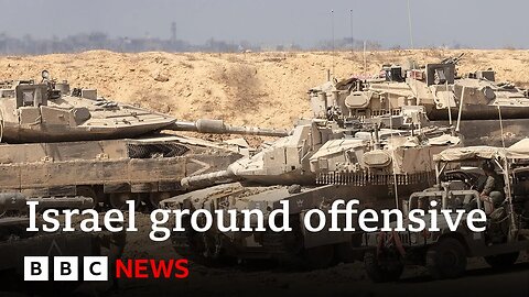 Israeli tanks push further into Gaza City | BBC News