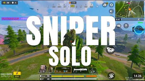 Solo Sniper Gameplay CODM