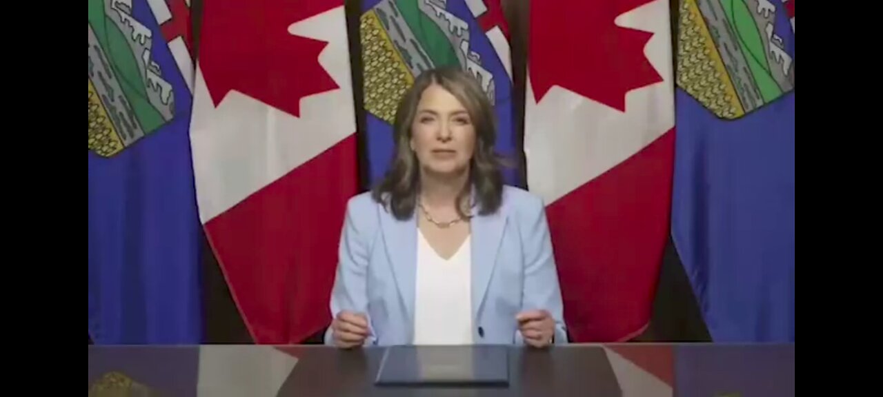 ALBERTA'S PREMIER DANIELLE SMITH ADDRESSES HER PROVINCE