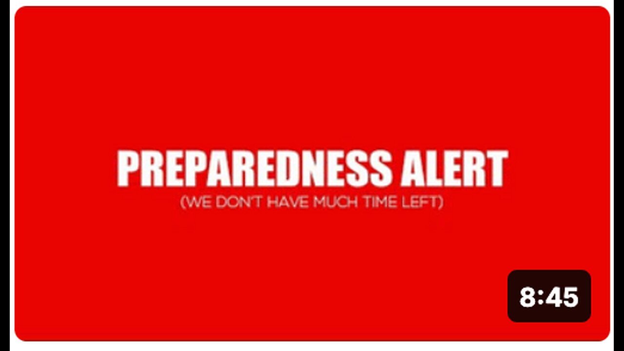 "Prepare for the Upcoming Events"