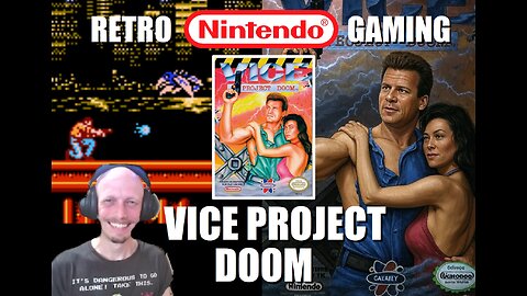Vice Project Doom (NES): Run & Gun down the Alien Drug Gang with BrightGaming in a Hidden Gem game