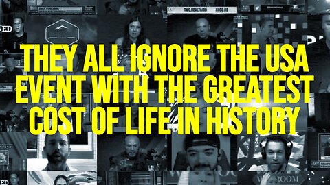 Greatest loss of life event in history of the United States still being ignored by independent media