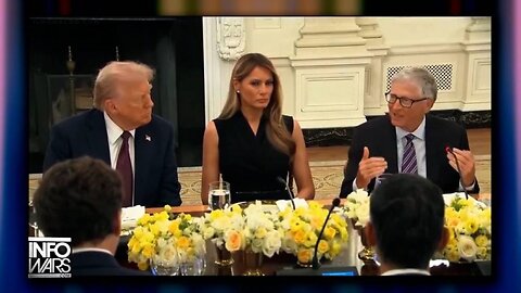 BREAKING VIDEO: Watch Bill Gates Grovel To President Trump At The White House
