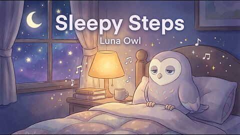 Luna Owl’s Sleepy Steps 🌙 | Gentle Bedtime Song for Kids | Mellow Monday | PopSoar