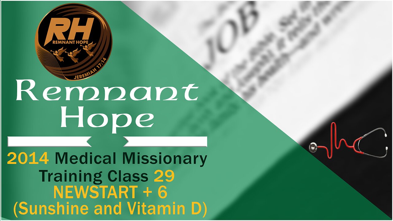 2014 Medical Missionary Training Class 29: Newstart +6 Sunshine