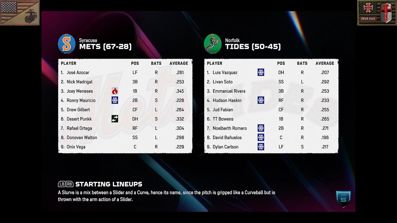 Based Sportsball 2026: Game #90 [Syracuse Mets at Norfolk Tides]