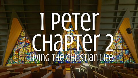 Christ is the Example- 1 Peter Chapter 2