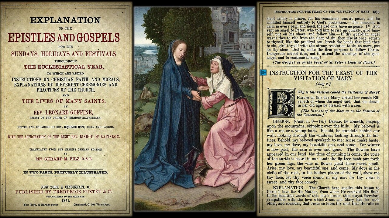 Feast of The Visitation of Mary {July 2nd} 📖🎧