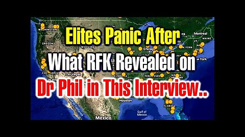You won't believe what he said in this Dr. Phil interview.. The elite panicked afterwards.