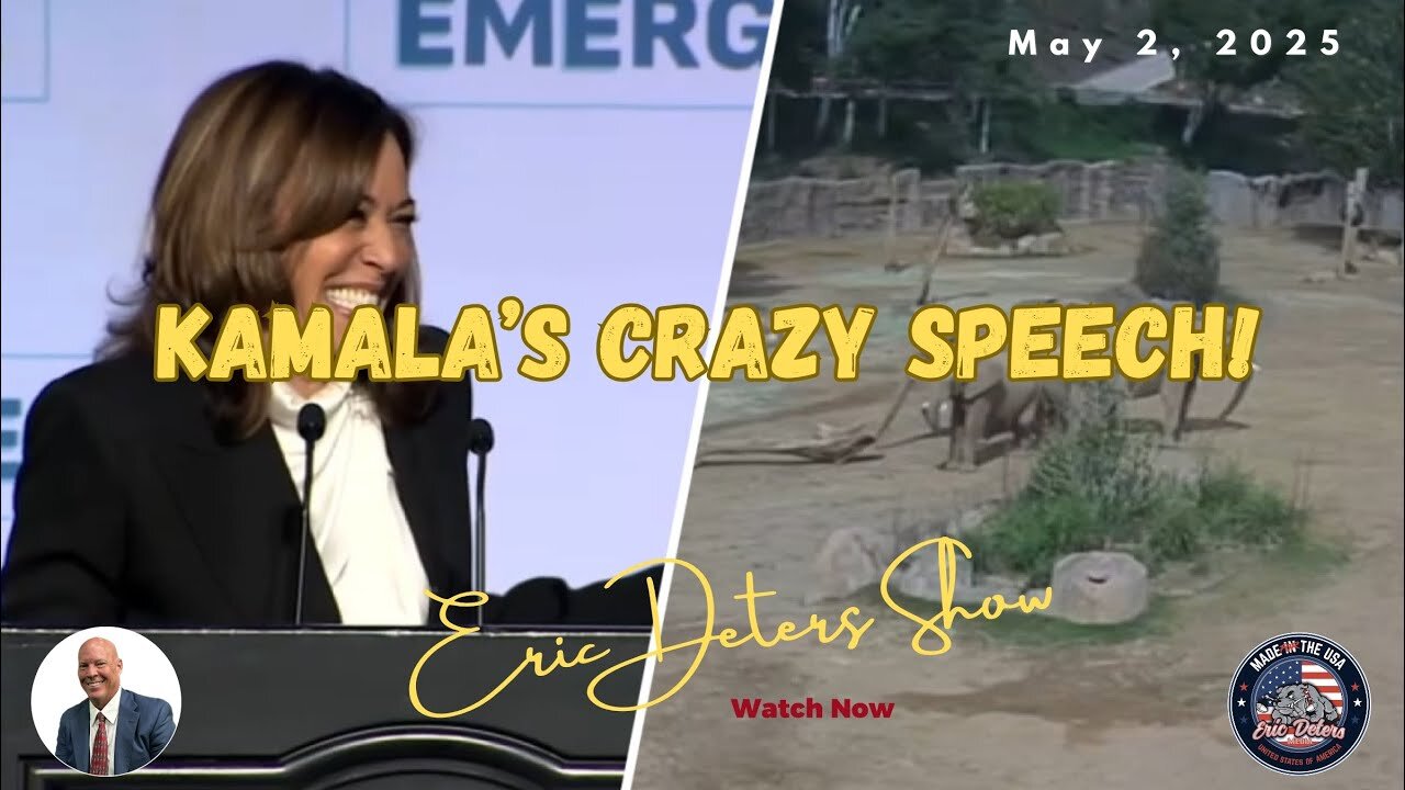 Kamala's Crazy Speech | Eric Deters Show