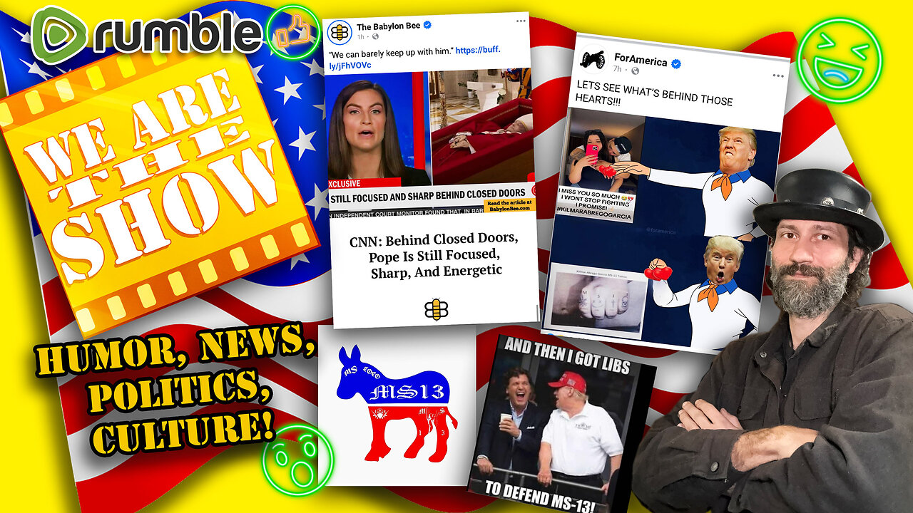 Thurs 4-24 7pm EST Live! A News Coverin', Narrative smashin' Good Time!