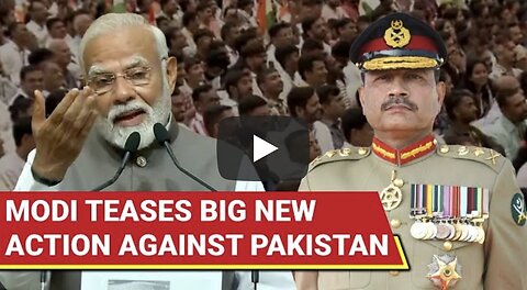 Streams Of Blood...': PM Modi TEASES BIG ACTION Against Pak, Says 'It Is Not Over Yet' | Watch