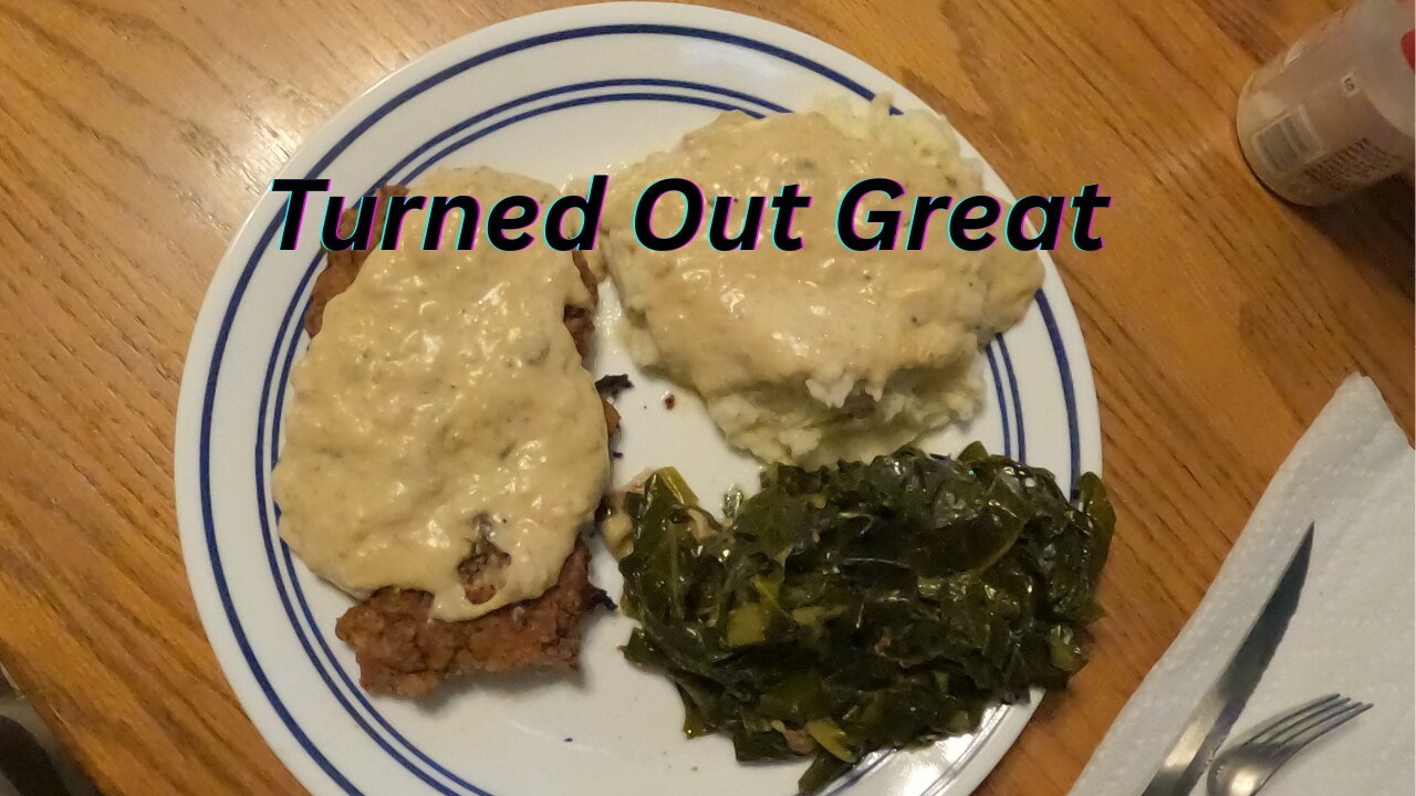 Chicken Fried Steak With Homemade Gravy