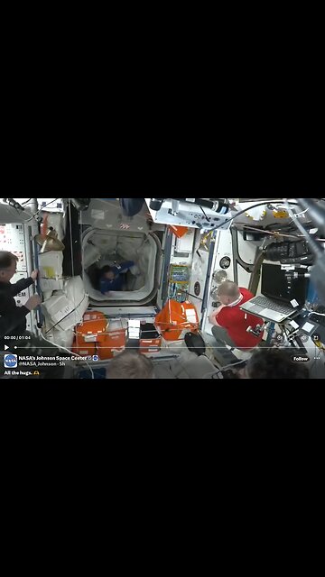 SpaceX Crew-10 Enters Space Station 3/16/25