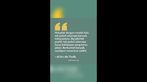 quotes ali bin Abi Thalib