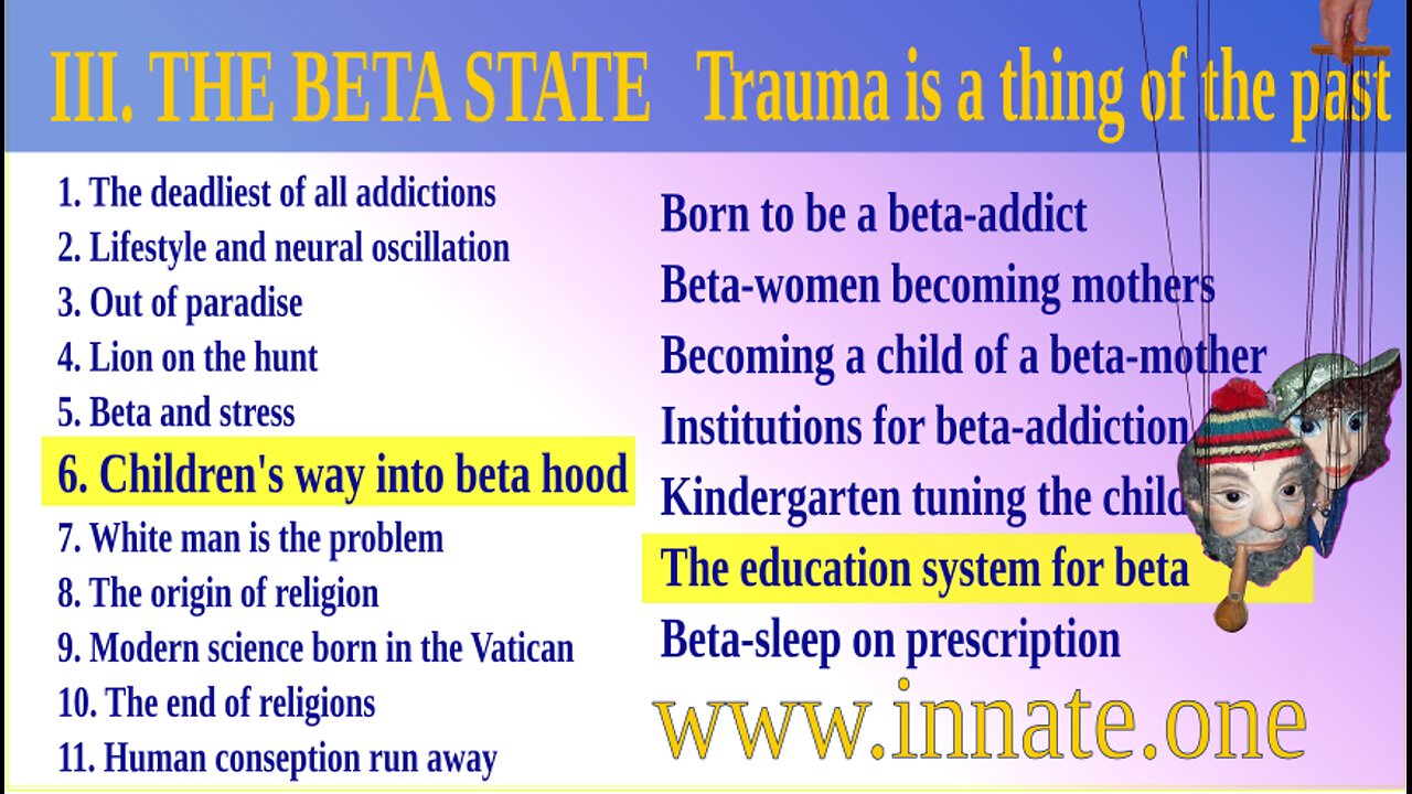 #76 Caught in the school trap – Trauma is a thing of the past – The education system for beta