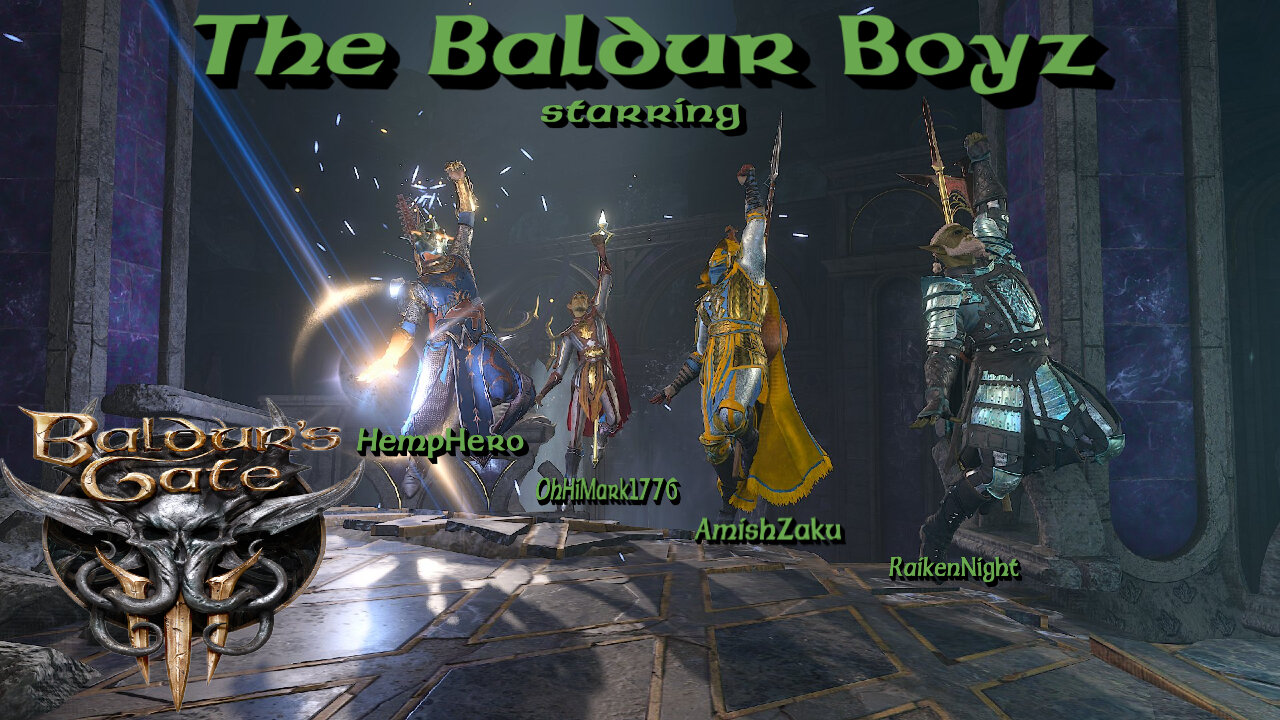 Baldur's Gate 3 episode # 12 starring AmishZaku OhHiMark and RaikenNight