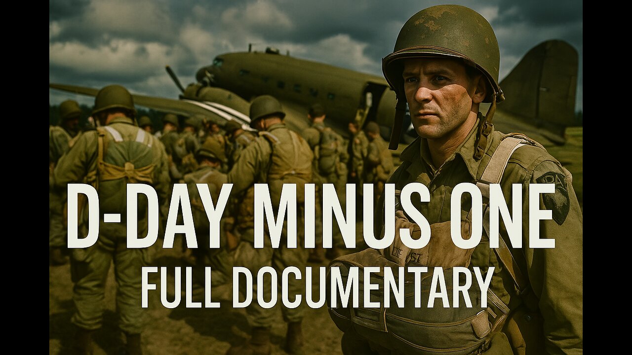 D-Day Minus One (1944) | U.S. Army Airborne Operations Documentary [Full Documentary]