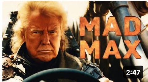 "AI-Generated Donald Trump Parody: Unleashing Mad Max Movie Trailer Satire"