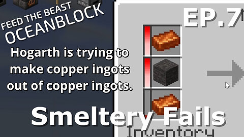 Smeltery Fails (FTB OceanBlock Ep7)